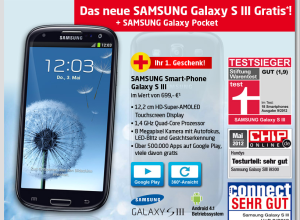 Samsung Galaxy S3 gratis